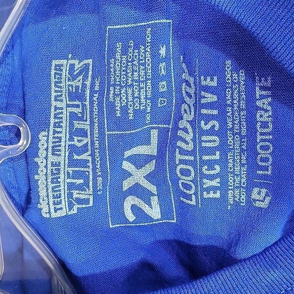 NIB Loot Crate 2XL Tees, 2 pins, Scooby-Doo Black Light Poster, Ghostbusters fig - Picture 4 of 16